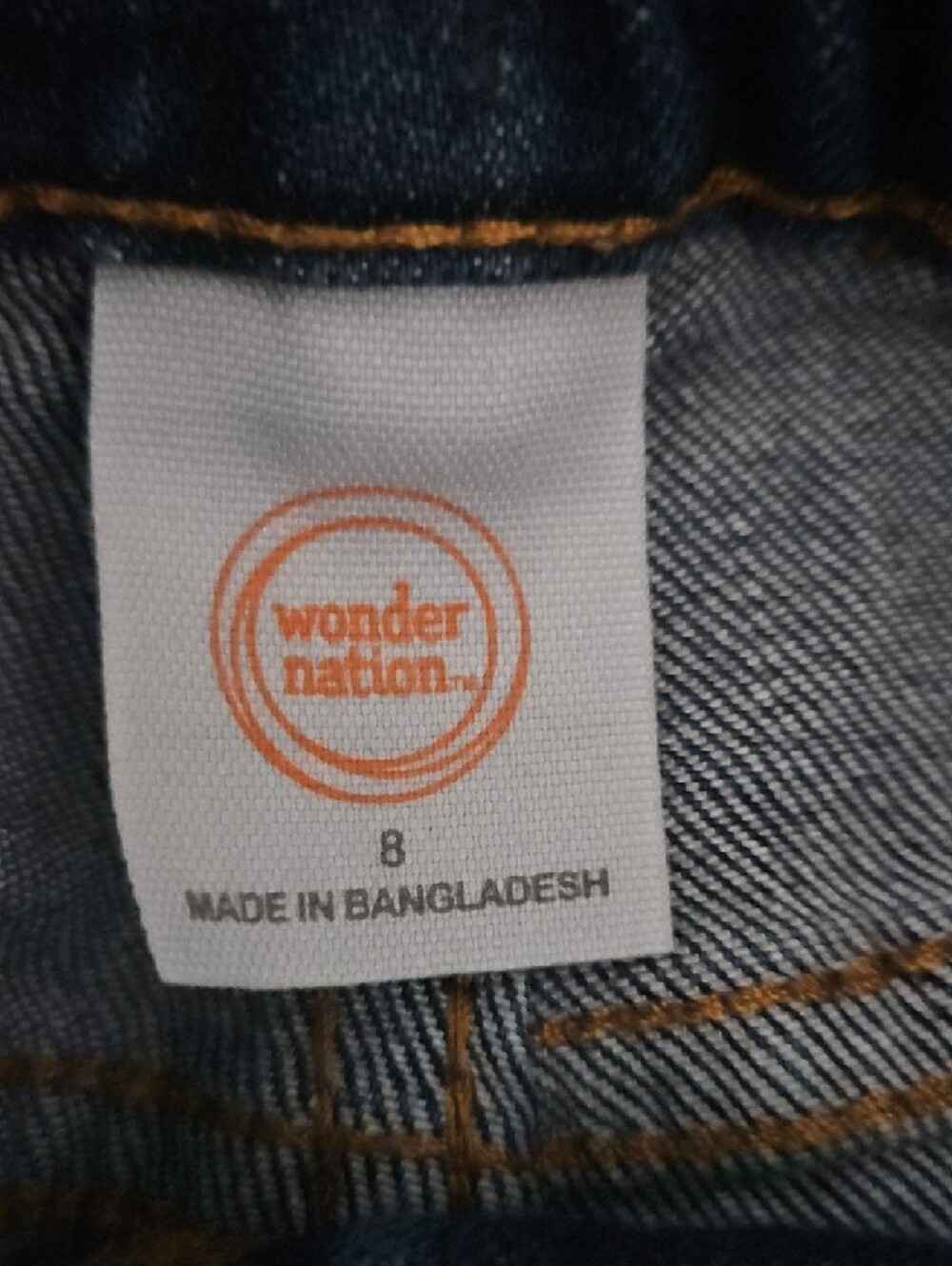 wonder nation Dark Blue Denim Kids Shorts - Picture 5 of 5